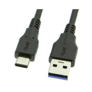 Kabel USB3.1  na  USB C,  M/M, 0.5m, crni